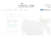 Tablet Screenshot of luxuca.com